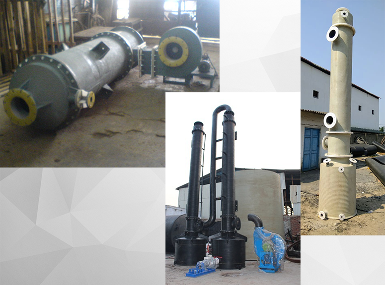 SCRUBBER SYSTEM & PP, FRP BLOWER
